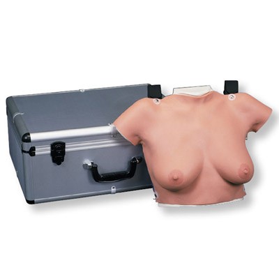 img200 Prsa: Návlekový model prsů pro samovyšetření s kufrem
